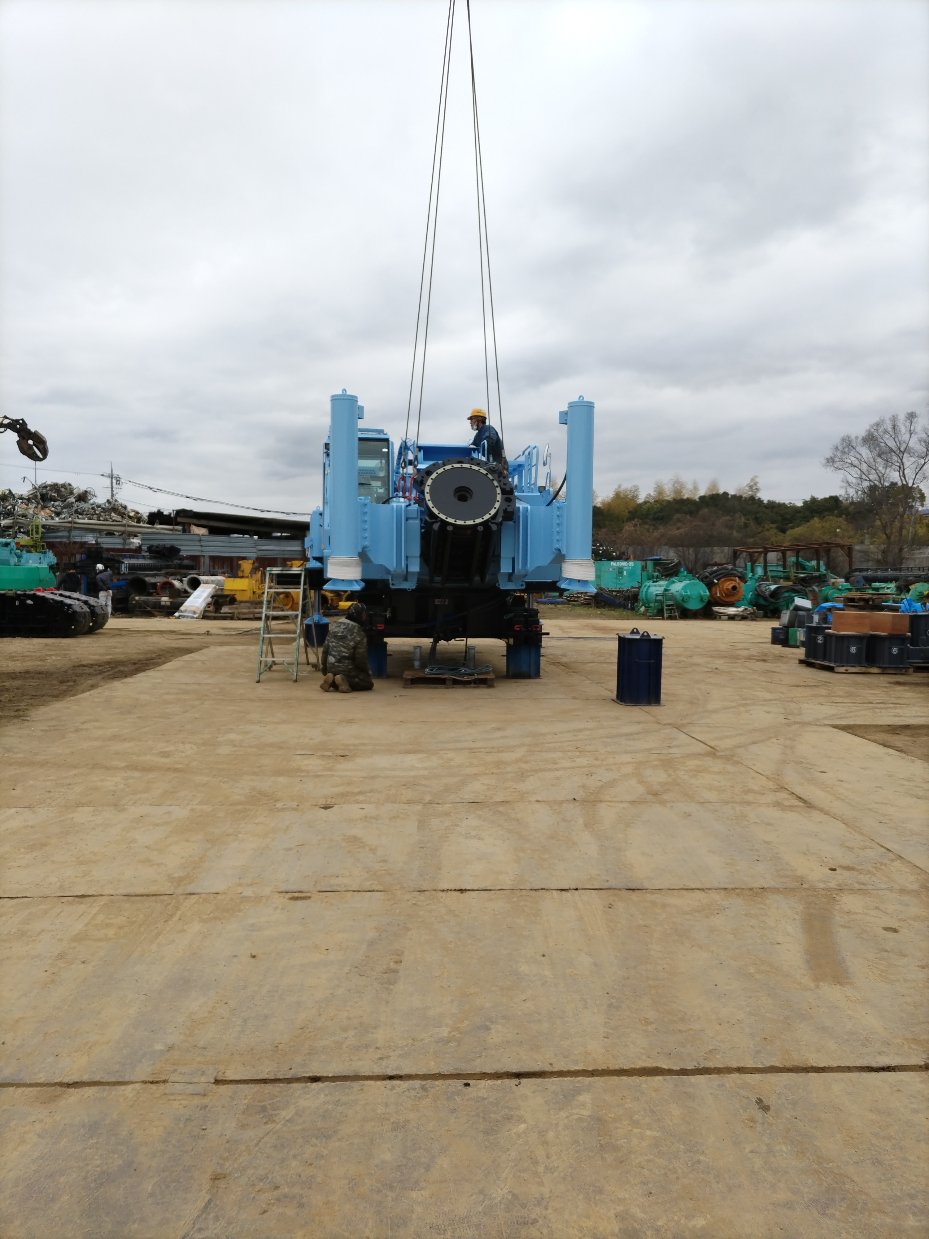 杭打機（DH658-135M）納車！ | 株式会社 中田工業